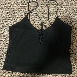Black Crop Top